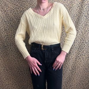 Vintage Cableknit Sweater